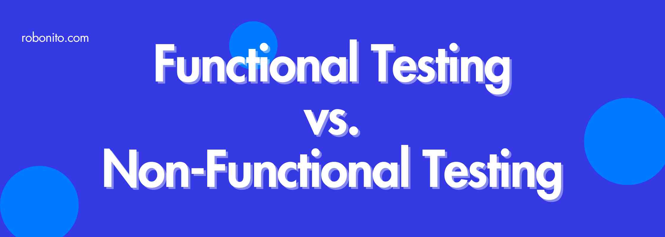 Functional Testing