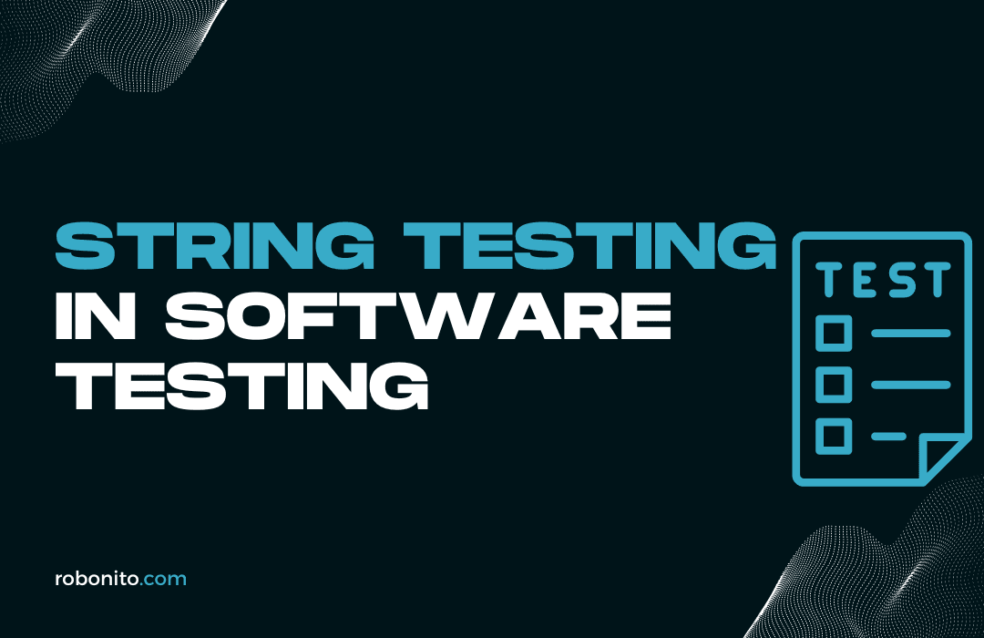 String Testing in Software Testing